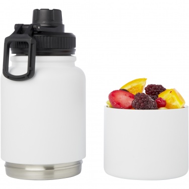 Logo trade promotional item photo of: Dupeca 840 ml RCS certified stainless steel insulated sport bottle